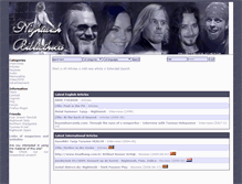 Tablet Screenshot of en.nightwish-bibliotheca.com